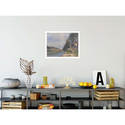 Le Château de la Croix-Blanche à Saint Mammes (après-midi de Septembre) by Alfred Sisley - Giclee Print