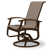 Chaise de patio pivotante Askar