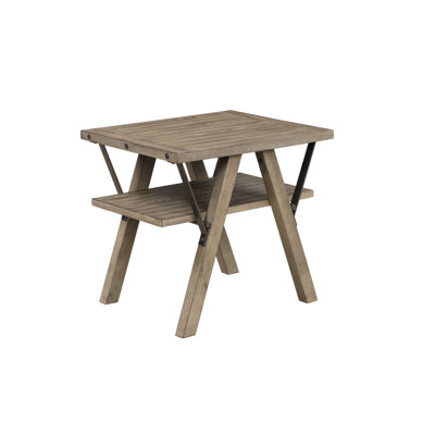 Solid Wood End Table