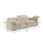 Canapé en chenille 92,5 po Louai-87843451