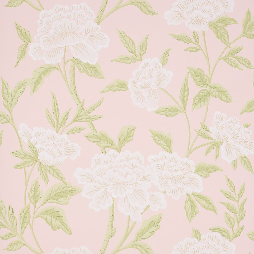 Whitney Floral Wallpaper Schumacher 