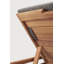 Jack Outdoor Teak Chaise Lounge-351332487