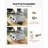 Tabletop Gas Grill 2-Burner Portable Propane Grill Stainless Steel Outdoor