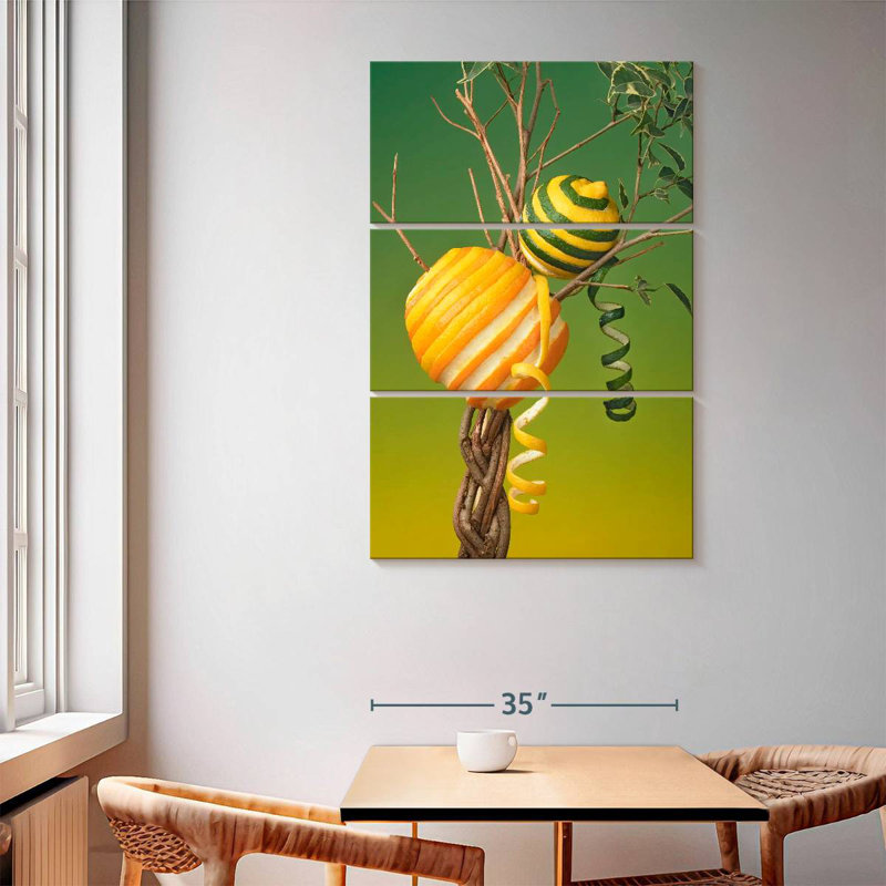 Yarlin pelant orange et citron
