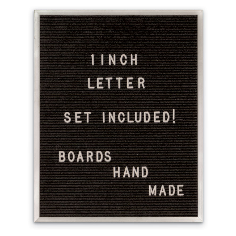 United Visual Products Wall Mounted Letter Board, 16" x 20" Wayfair