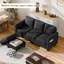  Degnan 76.4'' Upholstered Sofa Chaise-1058330150