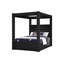 Janeece Upholstered Canopy 4 Piece Bedroom Set-2017349286-2017349283