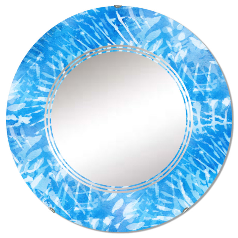 Miroir de salle de bain mural rond, 24 po x 24 po