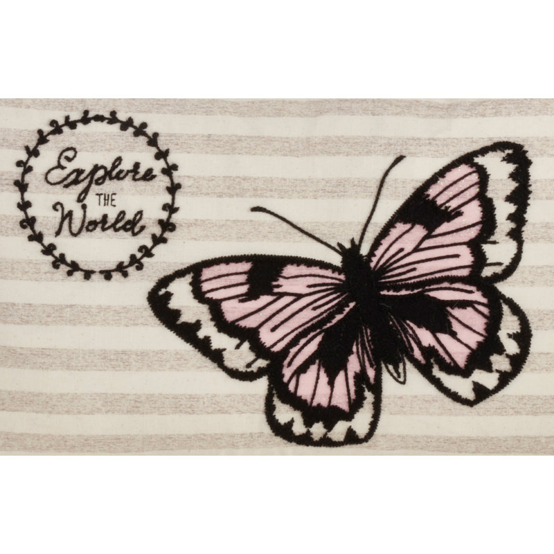 Coussin Papillon