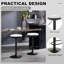 Parshall Swivel Upholstered Adjustable Height Counter Stool with Metal Frame-2037847583-2037847571