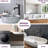 1 Hole Bathroom Faucet - Matte Black, Long-Lasting Stainless Steel Build Tall Vessel Hole,-125036408