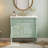 36 Inch Bathroom Vanity With Sink,Green-1700142769