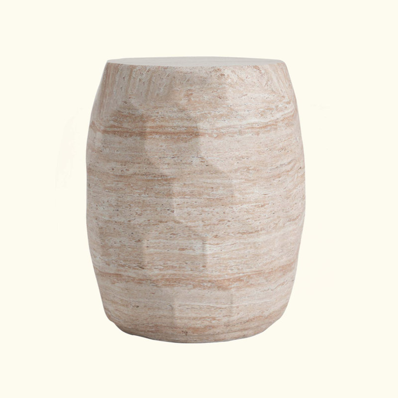 Outdoor/Indoor Lightweight Concrete Side Table