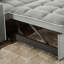 Versatile foldable sofa bed, modern sofa, pull-out bed with adjustable back and usb port, comfy couch-116240291