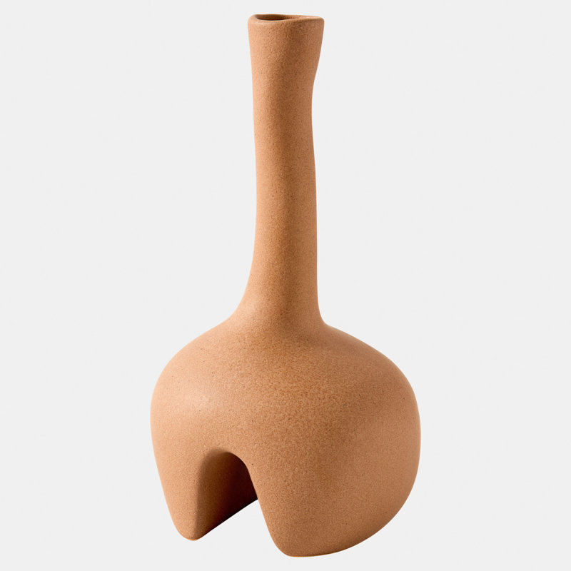 Citizen Artist x Global Views Adama Vase, Tan
