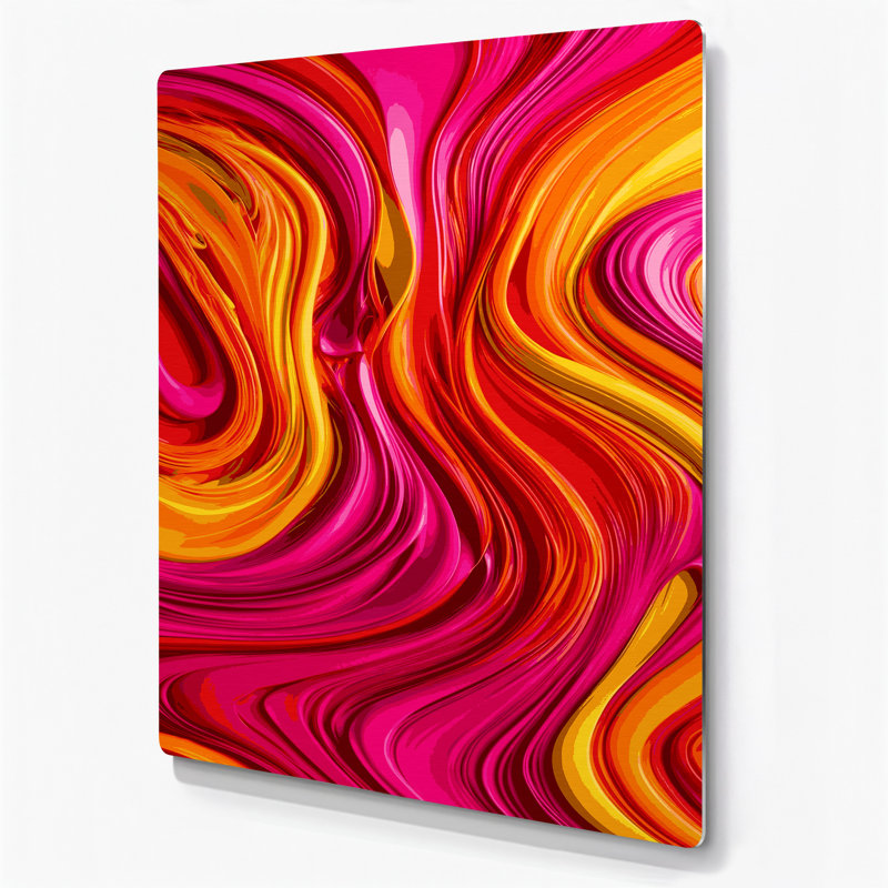 Art abstrait abstrait 43, H 8 po x l 10 po