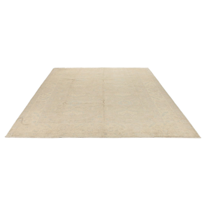 Tapis turc Oushak beige et ivoire 8 x 10