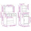 Set Of 2 Engineered Wood Dressing Table-1963368574