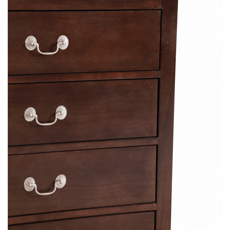 Commode à tiroirs, commode Louisphillipe, Cappuccino