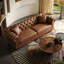Canapé Chesterfield 85,5 po Air Leather-866075337