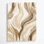 Aquarelle abstraite sur toile beige-160847300