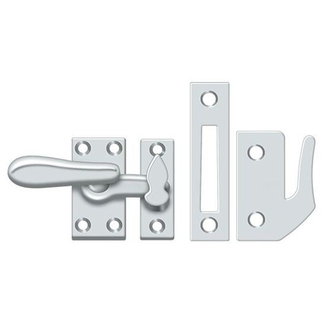 Hardware, 1.3" H x 1.5 W x 0.5" D, Polished Chrome