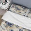 Cobalt Blue Filigree Vines Victorian Pattern II Duvet Cover-1847782634
