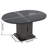 Extendable Round Dining Table For 4-6, Dining Room Kitchen Table With Storage And Slide Door-1614721419