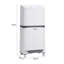 Calel Plastic Step On Kitchen Trash Can - 48L