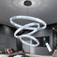 24"+32"+40" 3-ring Modern Crystal Led Dimmable Chandelier Black-130134070