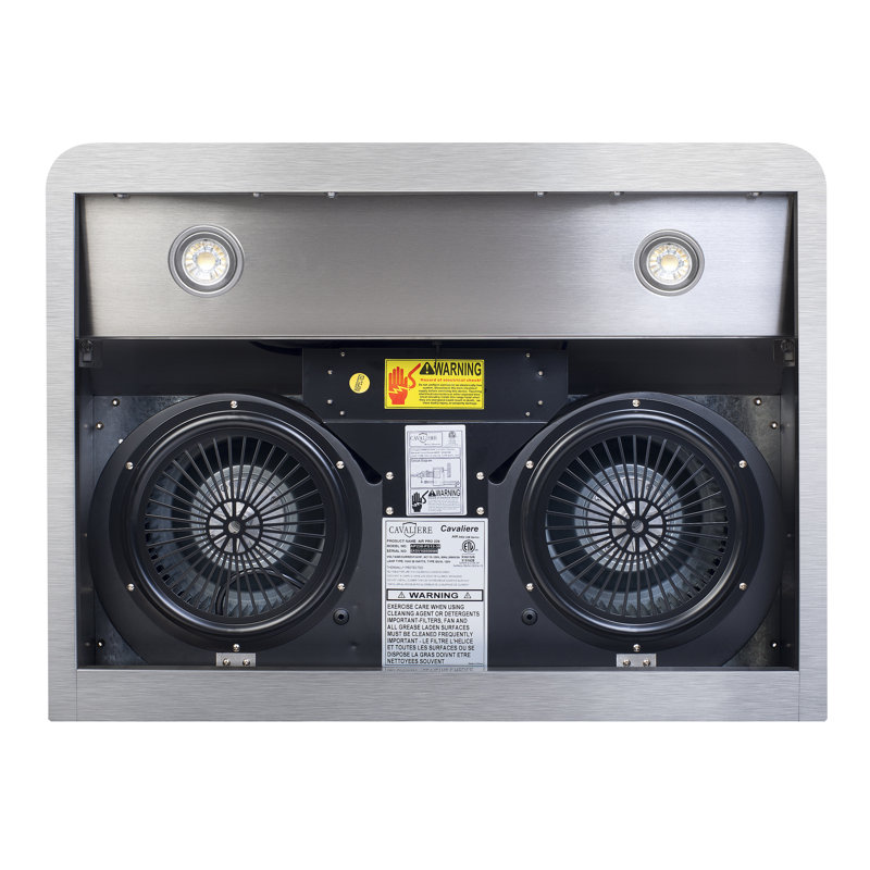 29.6" 900 CFM Ducted Under Cabinet Range Hood in Stainless Steel