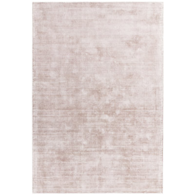 Phoebe Plain Silky Pink Rug