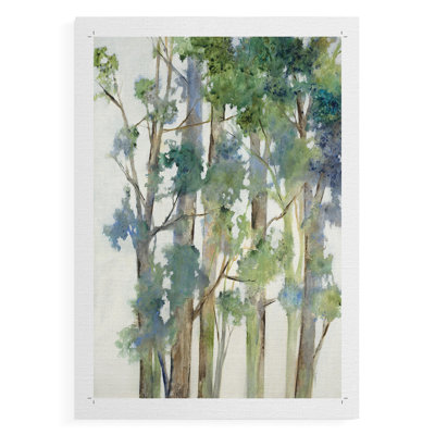 Vent dans les arbres - Impression sur toile seulement - non encadrée