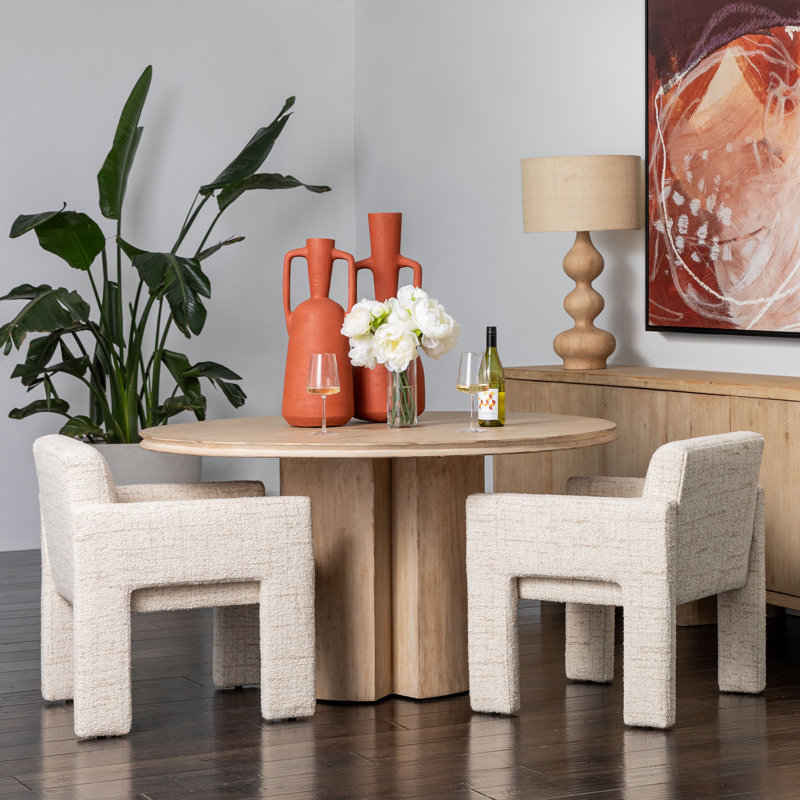 Barnett Hardwood Upholstered Dining Chair, Sonoma Fog