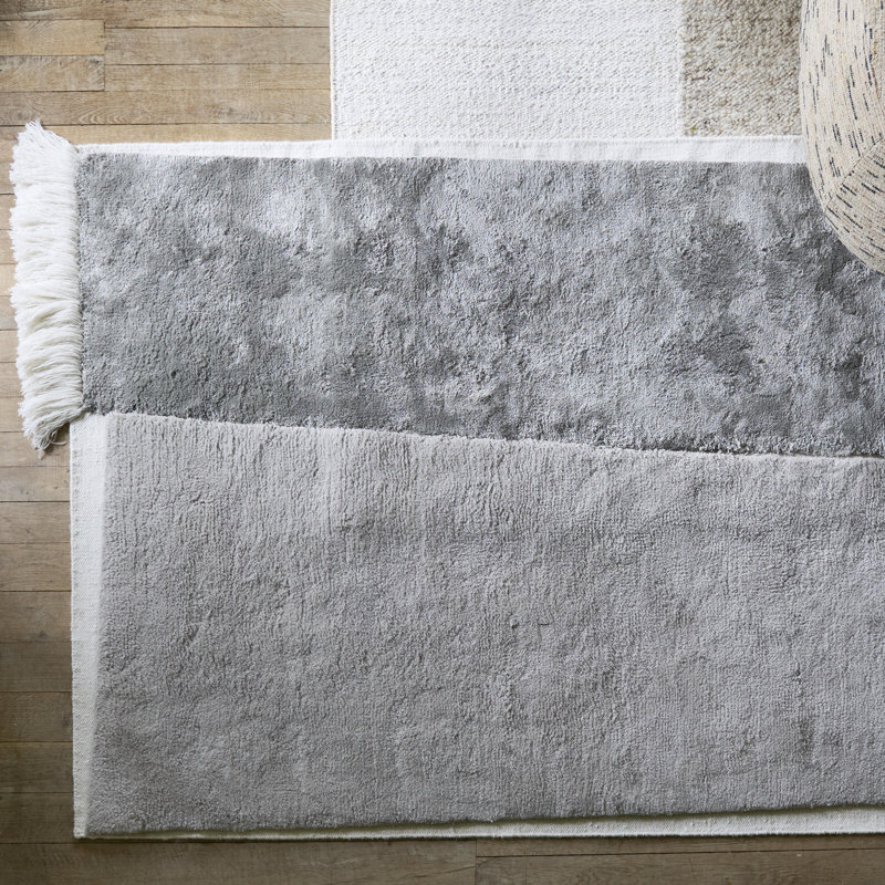 Mishima Flint Rug, Rectangle 5'3" x 8'6"