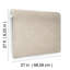 Papier peint texturé beige pierre artisanale-123849546