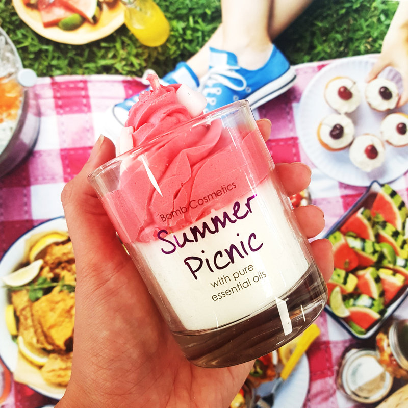 Summer Picnic Scented Jar Candle