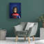 Art mural sur toile tendue - art mural John Hovenstine «Spider Monkey» pour le salon, la chambre à coucher ou le bureau - 14 x 19