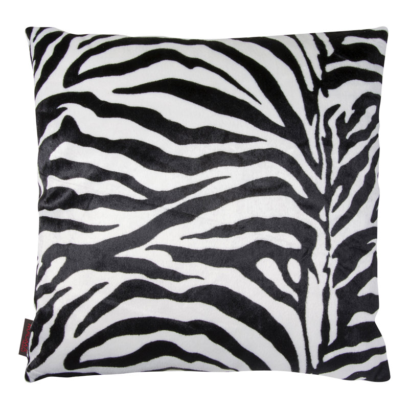 Safari Animal Print Reversible Throw Pillow, 19" x 19"