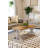 Solid Wood Top Single Coffee Table