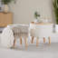 Ensemble de repose-pieds avec couvercle Tray-107272691