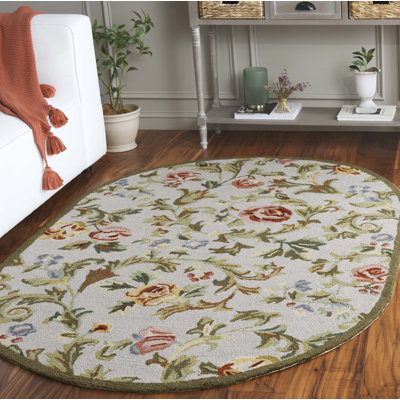 Chelsea Hand Hooked Wool Floral Rug