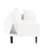 White Corduroy For Family: Spacious Seating, Easy Maintenance, Cup Holder Facility Rv With Foldable Design: Space And Portable, Soft Padding-1160896732