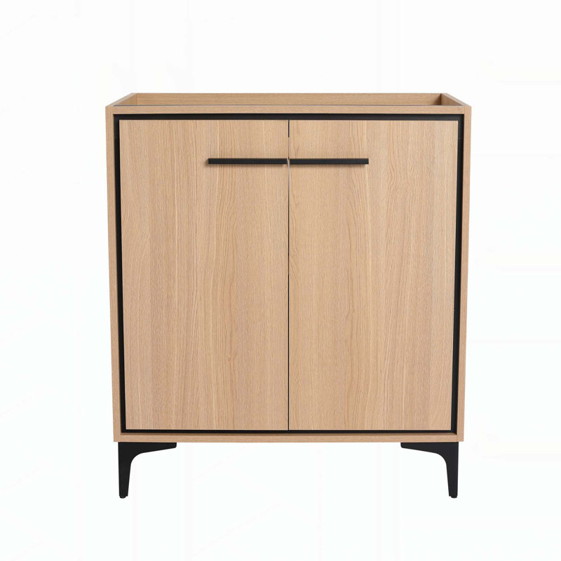 Stylish Bathroom Vanity Cabinet with Advanced Engineering Wood Construction