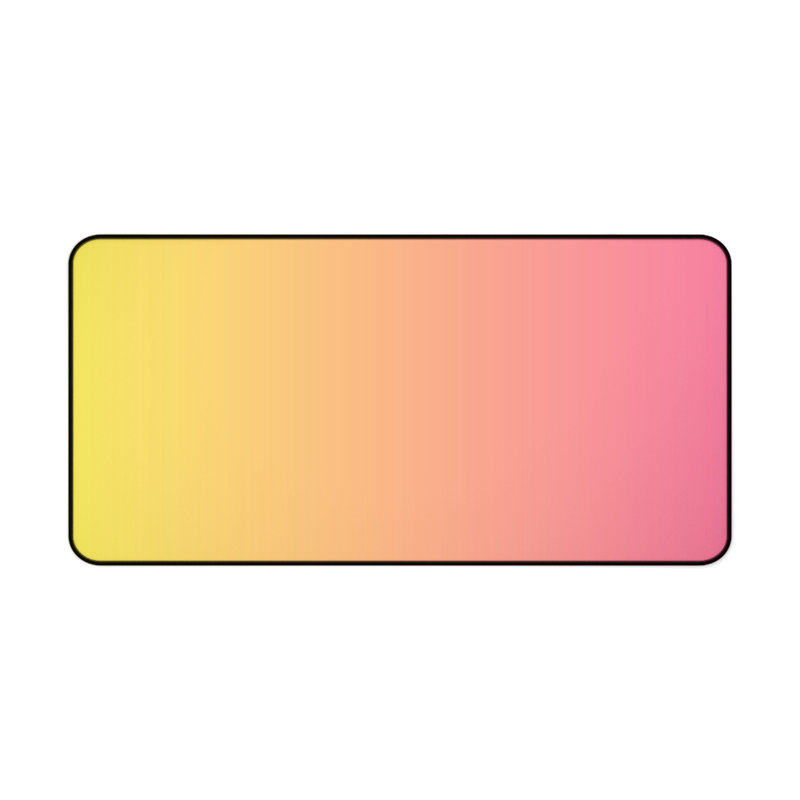 Polyester Desk Pad, 14.4x12.1