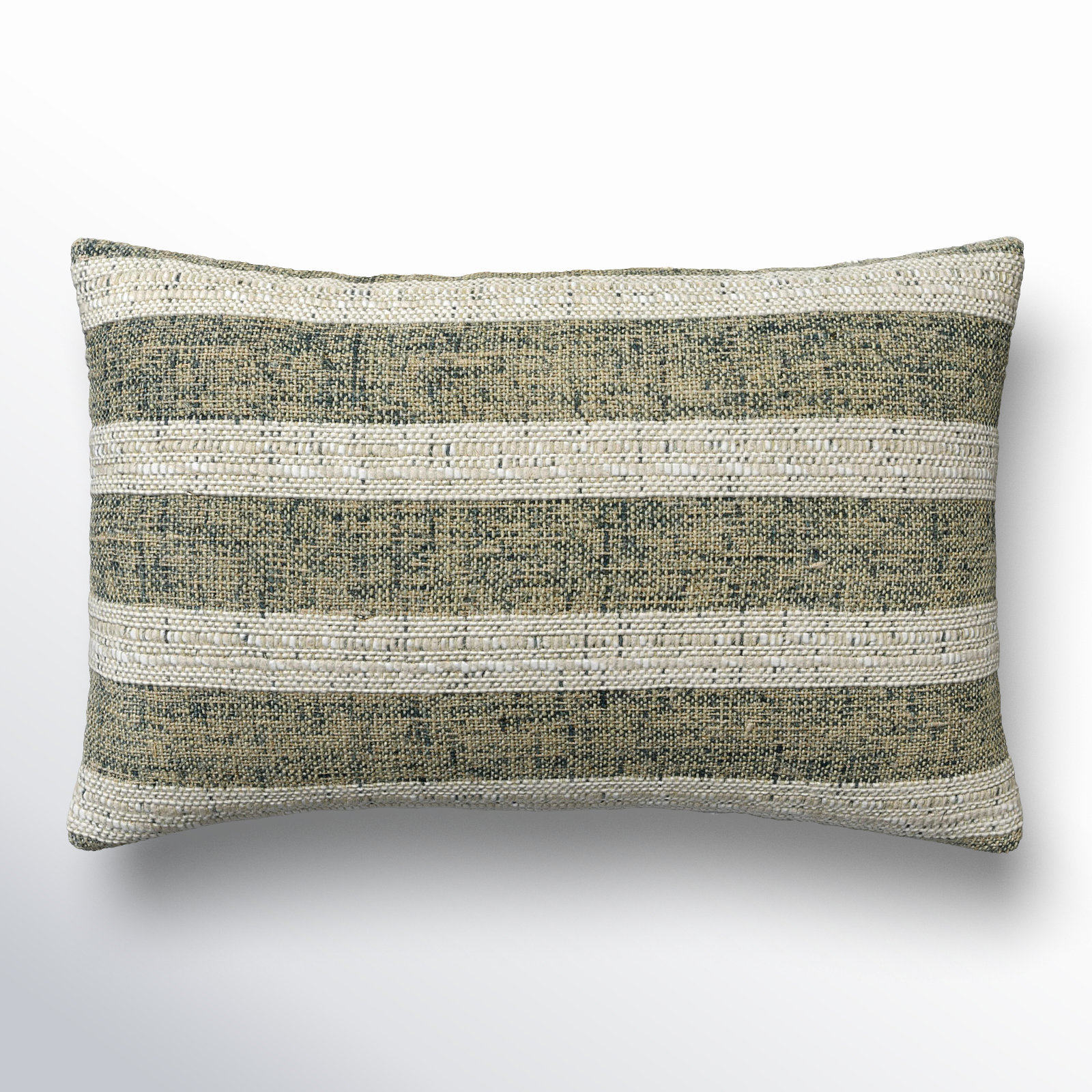 Zandra Throw Pillow, 13" x 20", Down, Rectangular