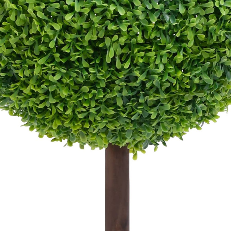 Faux Boxwood Plant in Pot, 71cm H x 19cm W x 19cm D