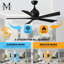 Ventilateur de plafond standard à 5 pales avec télécommande-237567995-237567993-237567986