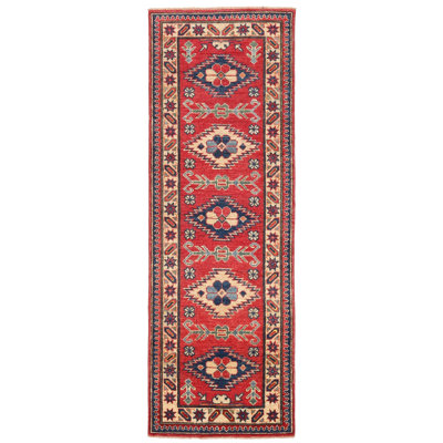 Tapis rouge / ivoire Perea