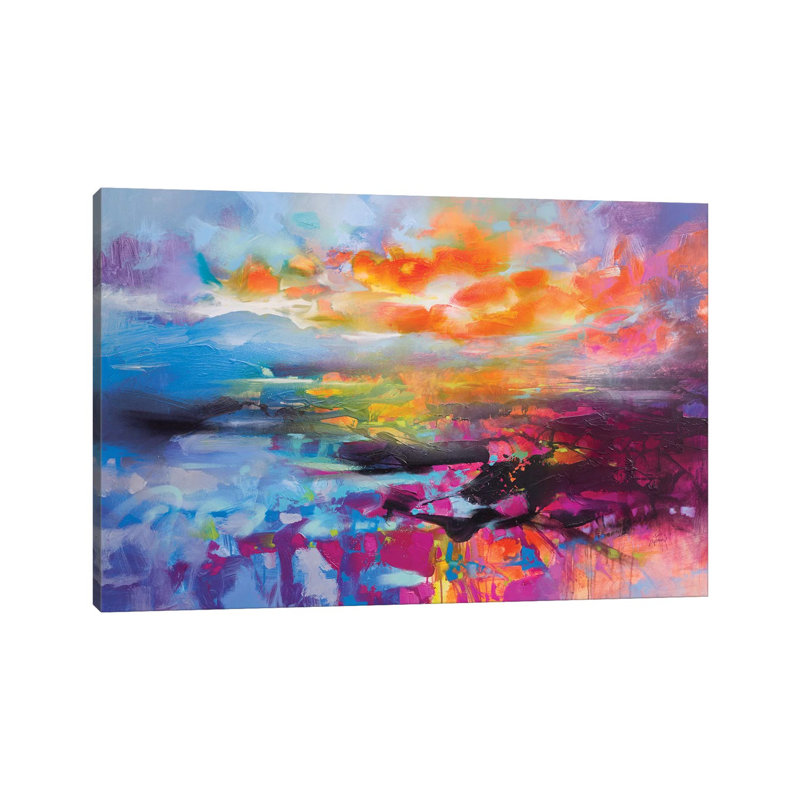 Relative Altitude by Scott Naismith - Wrapped Canvas Painting, 20.32 cm H x 30.48 cm W